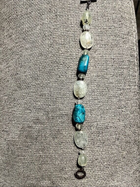 Barse Beaded Toggle Bracelet in Blue & Green